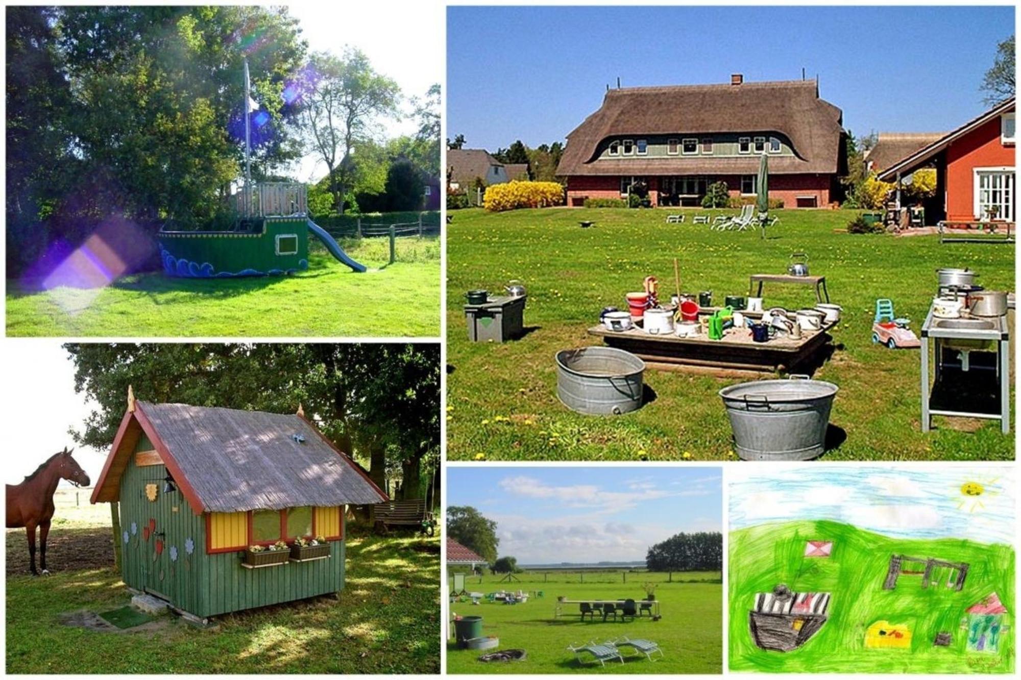Ferienwohnung Nr 02 Og Spitzboden Born Bagian luar foto