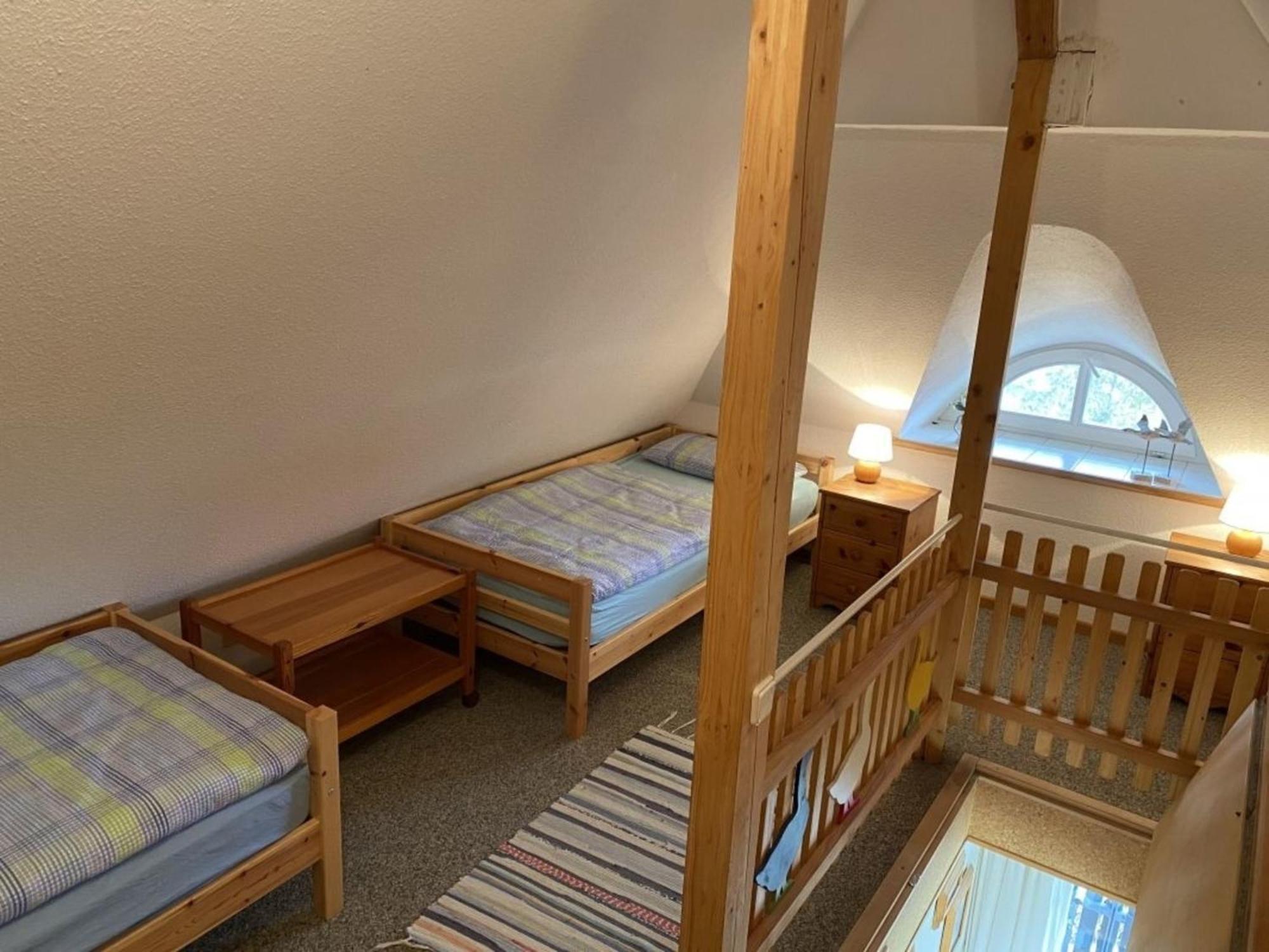 Ferienwohnung Nr 02 Og Spitzboden Born Bagian luar foto