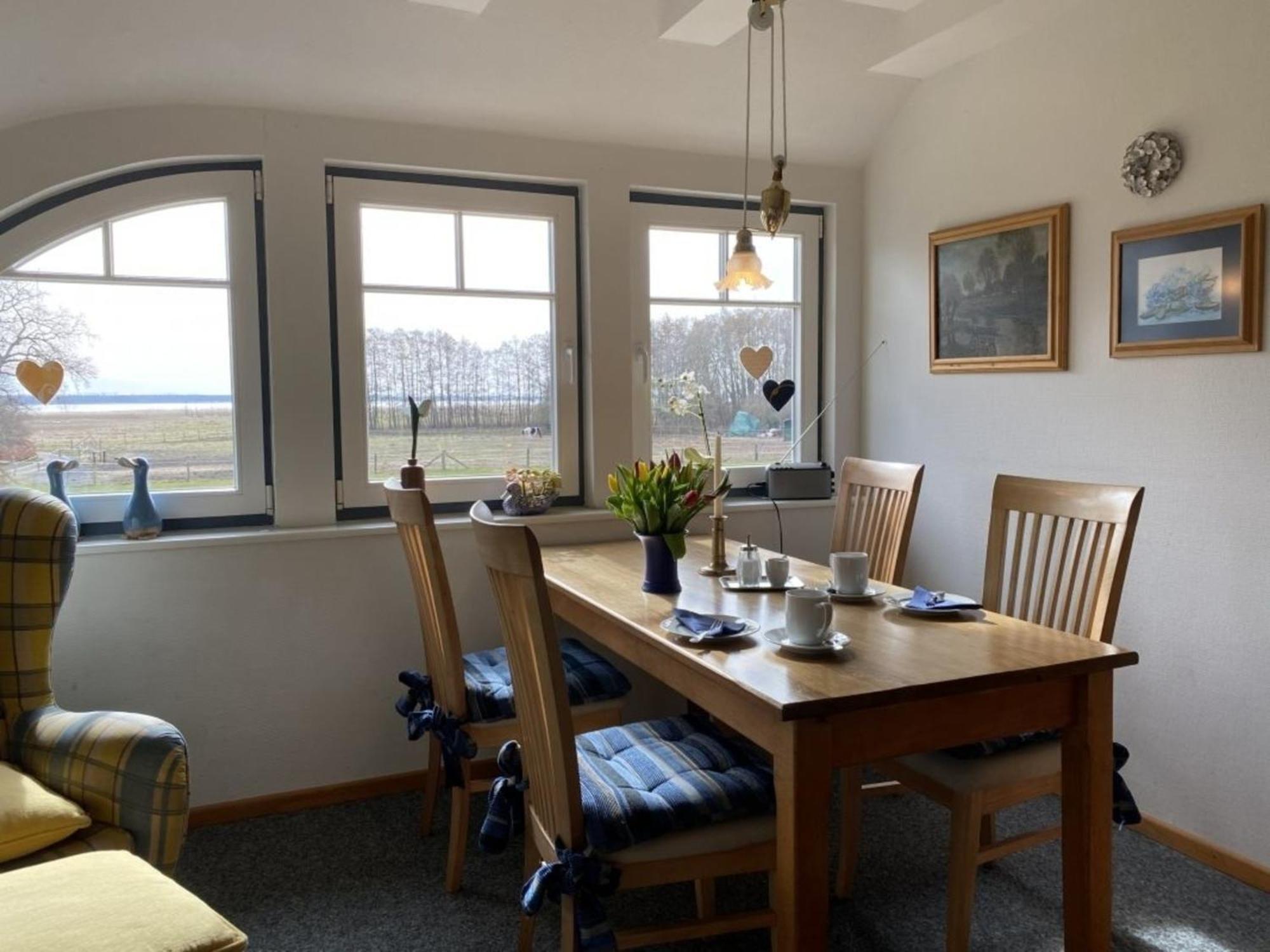 Ferienwohnung Nr 02 Og Spitzboden Born Bagian luar foto