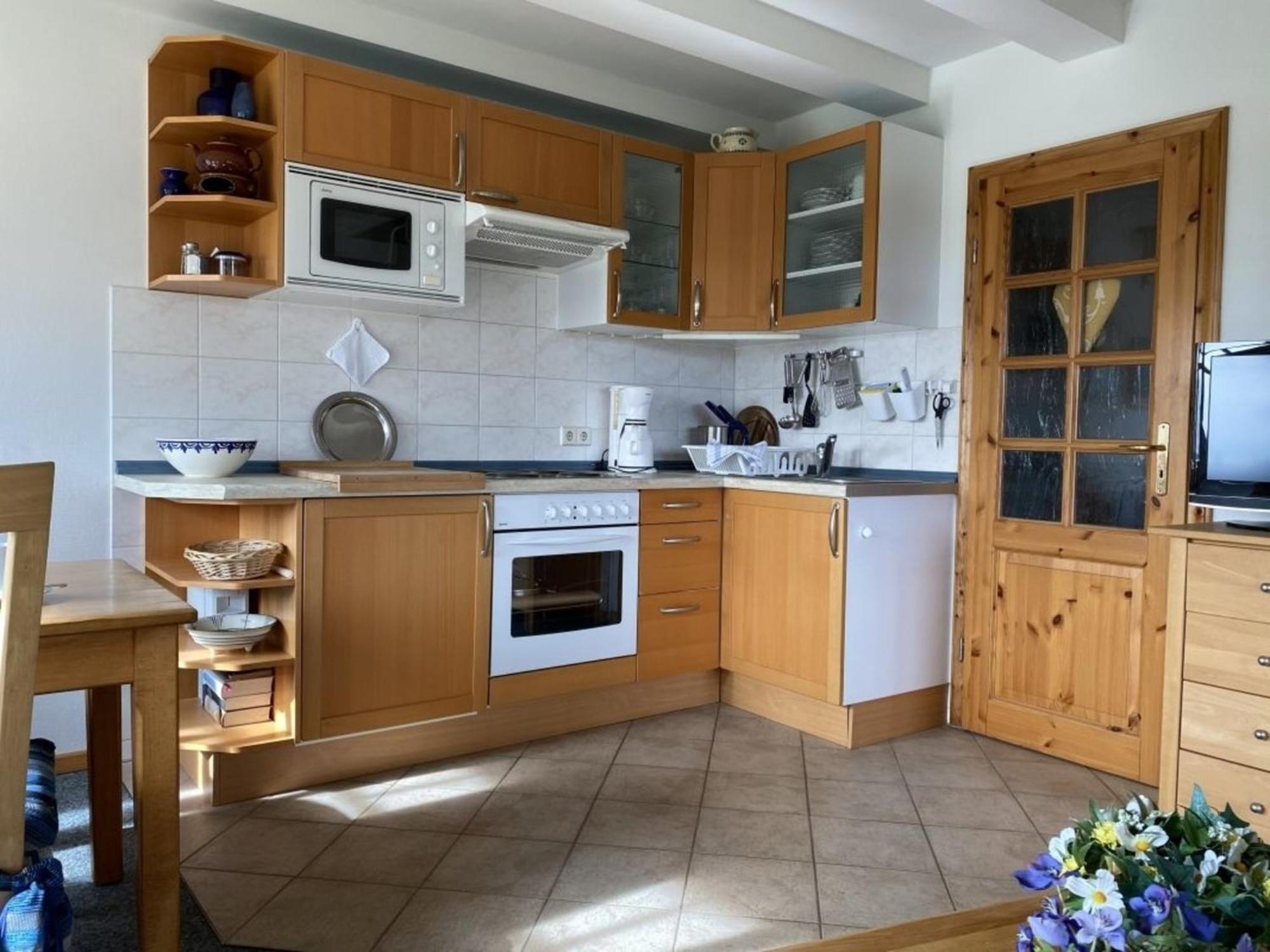 Ferienwohnung Nr 02 Og Spitzboden Born Bagian luar foto